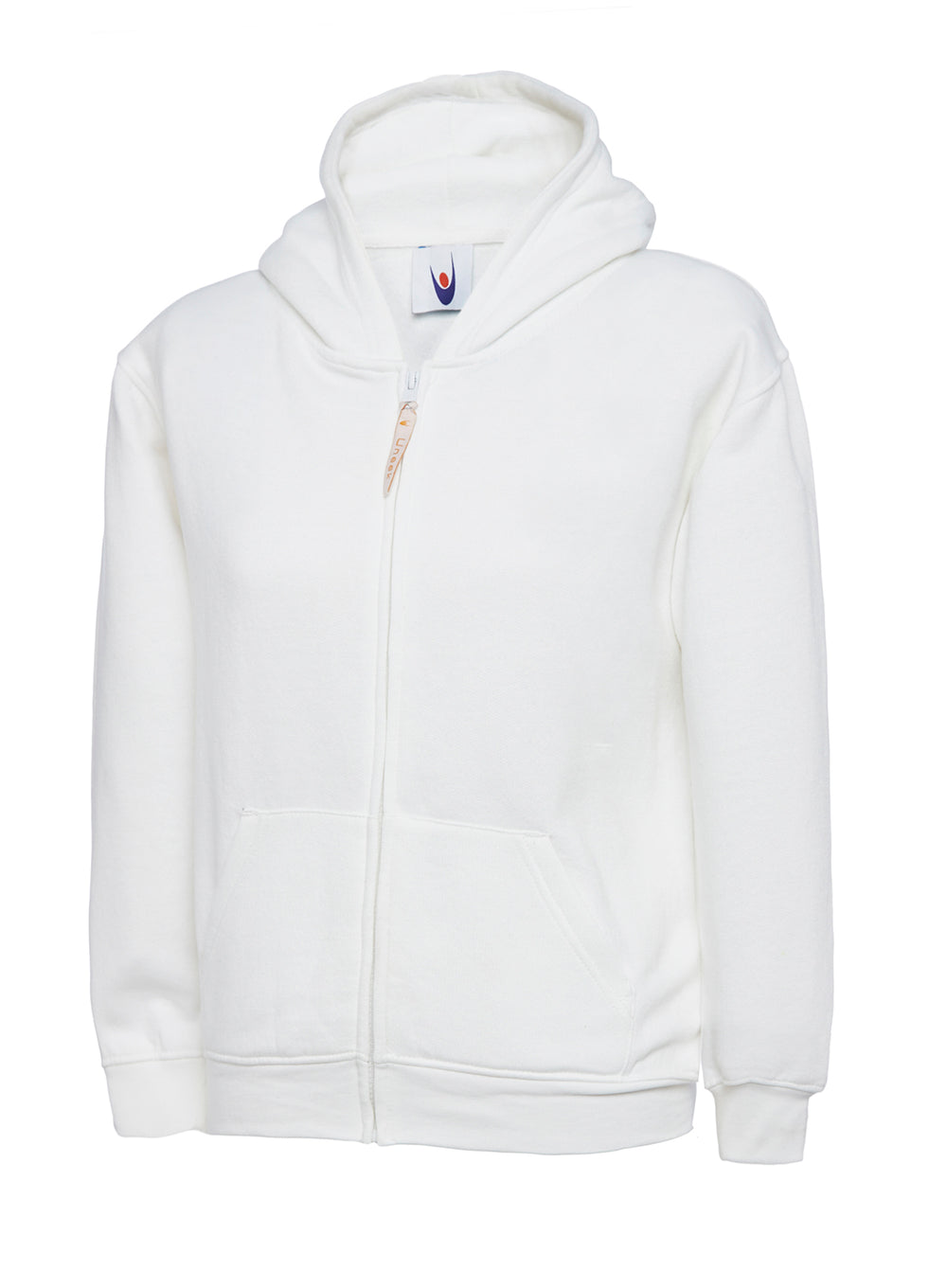 Branded Childrens Classic Full Zip Hooded Sweatshirt