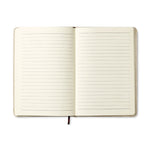 A6 canvas notebook lined