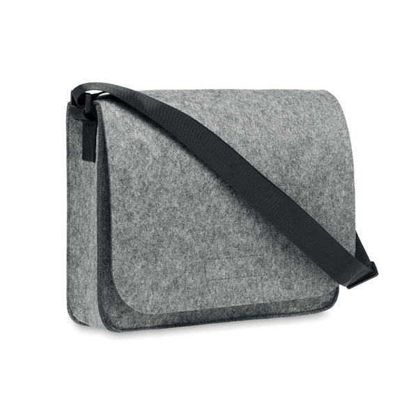RPET felt laptop bag 15" Grey