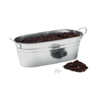 Branded Zinc tub with 3 herbs seeds