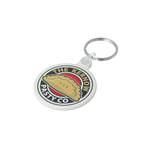 45mm Circle Keyring