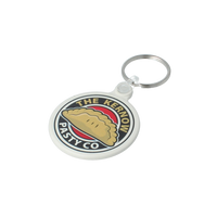 45mm Circle Keyring