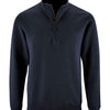 SOL'S Stan Contrast Zip Neck Sweatshirt