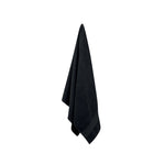 Towel organic cotton 140x70cm Black