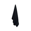Towel organic cotton 140x70cm Black