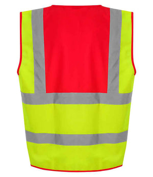 Pro RTX High Visibility Waistcoat Yellow/Pink