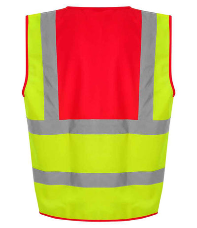 Pro RTX High Visibility Waistcoat Yellow/Pink