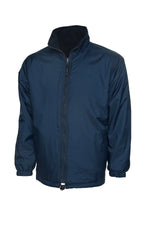 Branded Classic Reversible Fleece Jacket