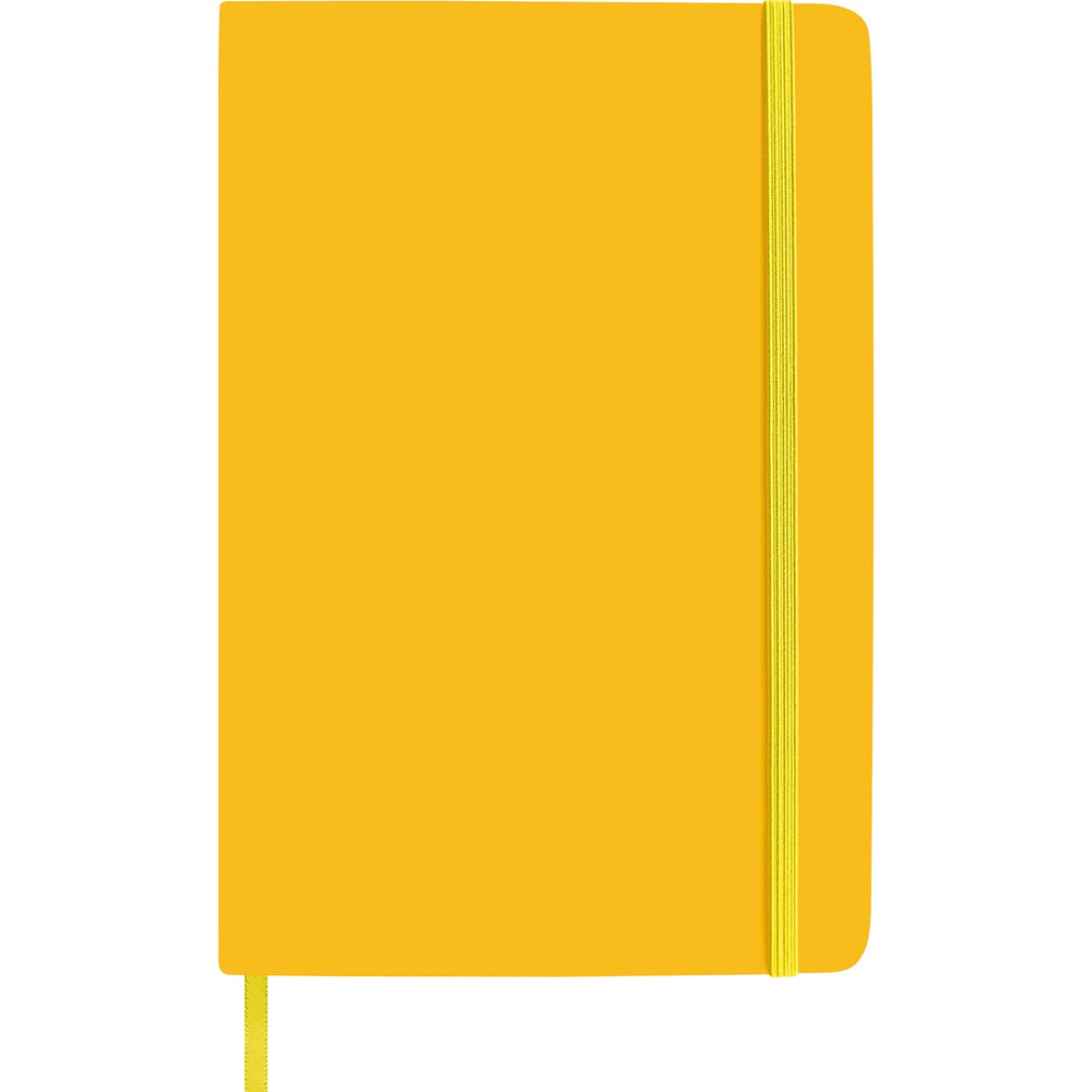 Branded Peverey Notebook soft feel (approx. A5)