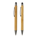 Bamboo modern pen set in box