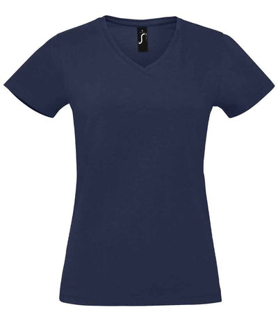 Branded SOL'S Ladies Imperial V Neck T-Shirt