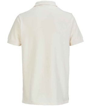 SOL'S Unisex Pacific Twin Piqué Polo Shirt Natural