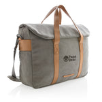 Branded Canvas laptop bag PVC free