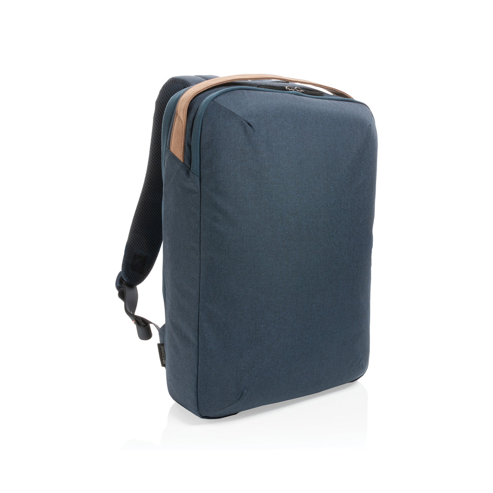 Branded Impact AWARE™ 300D two tone deluxe 15.6" laptop backpack
