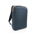 Branded Impact AWARE™ 300D two tone deluxe 15.6" laptop backpack