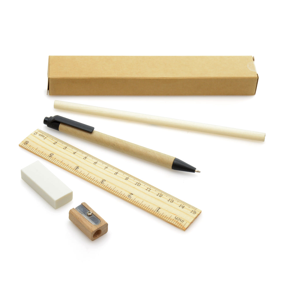 Branded Aber Eco Stationery Set