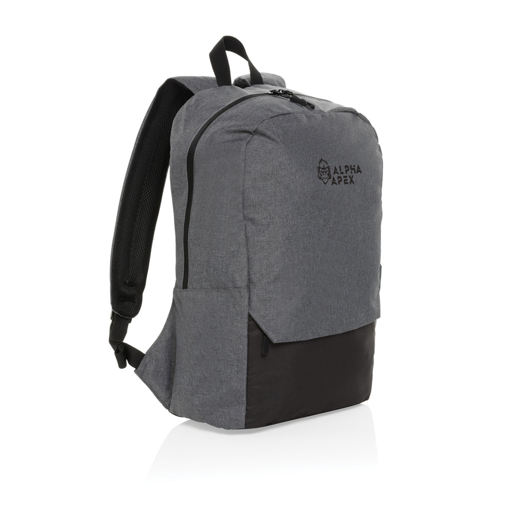 Branded Kazu AWARE™ RPET basic 15.6 inch laptop backpack