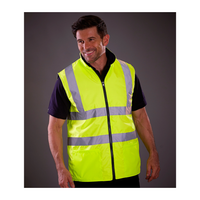 Yoko Hi-Vis Reversible Fleece Bodywarmer