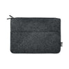 RPET felt zipped laptop bag 14"