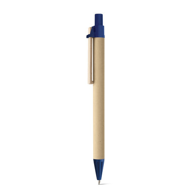 NAIROBI. Kraft paper ball pen with clip