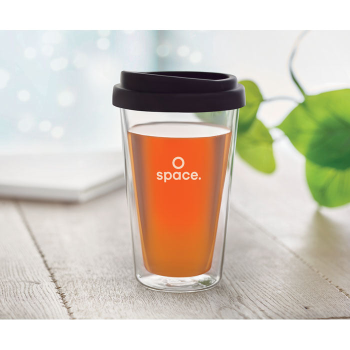 Branded High borosilicate glass 350ml
