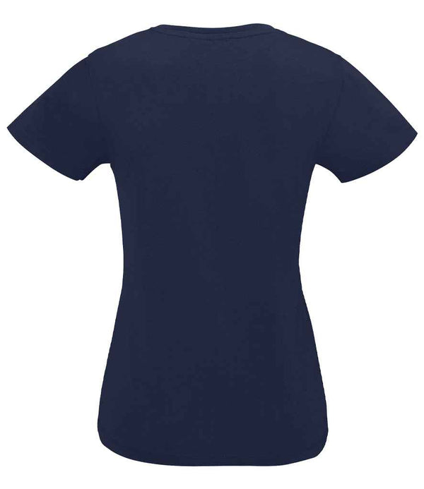 SOL'S Ladies Imperial V Neck T-Shirt French Navy