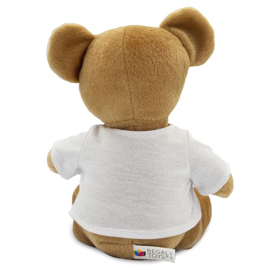 Printed 17cm Beatrice Bear - White T-shirt