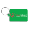 Recycled 55mm Rectangle Keyring