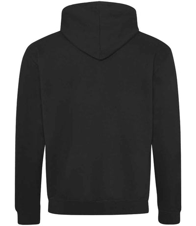 AWDis Varsity Zoodie Jet Black/Orange Crush