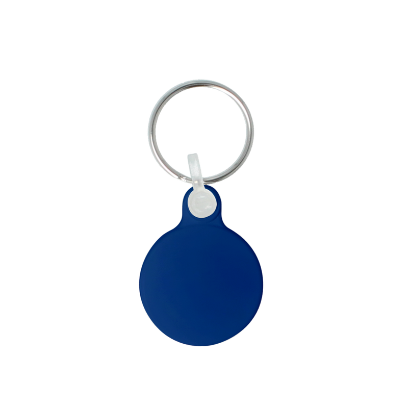 30mm Circle Keyring