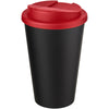 Branded Americano® Eco 350 ml recycled tumbler with spill-proof lid