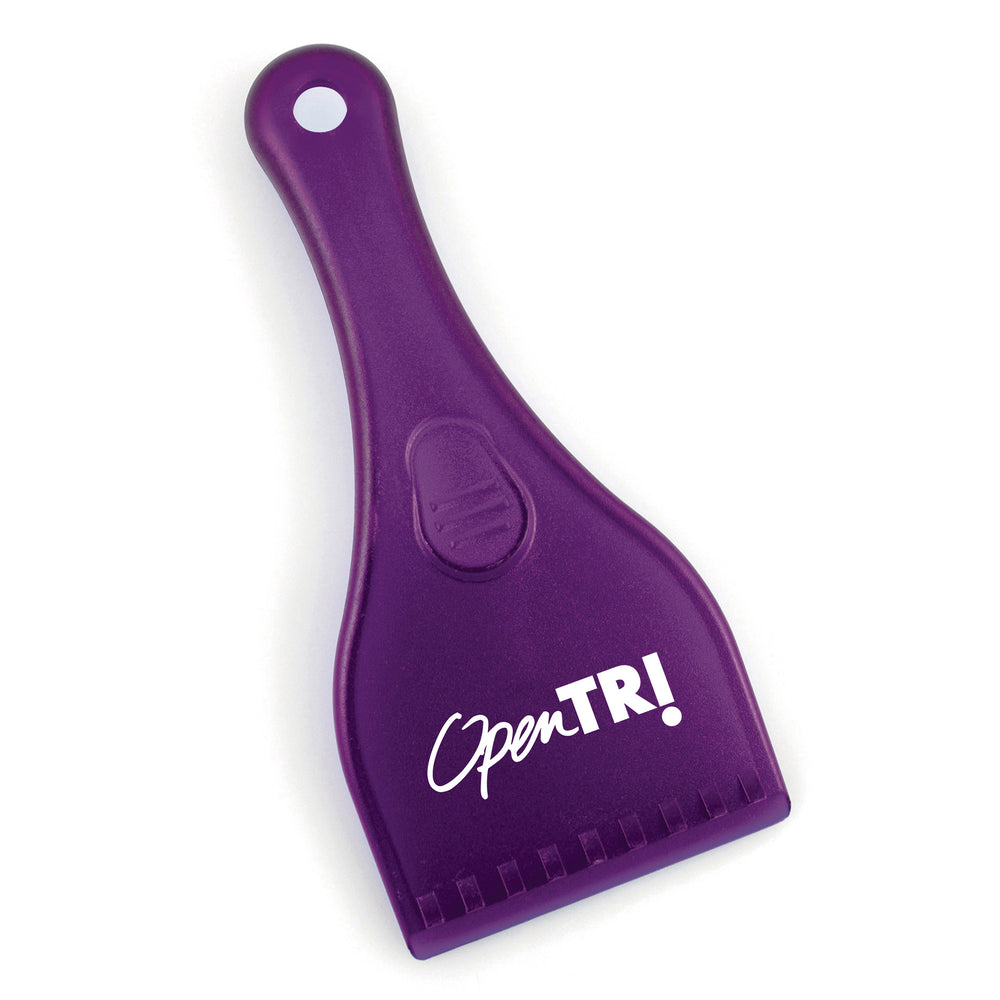 Branded Hudson Plastic Ice Scraper