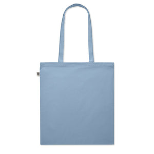 180 gr/m² Organic cotton shopping bag with Long Handles