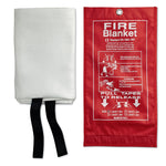 Branded Fire blanket in pouch 100x95cm