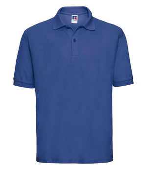 Russell Poly/Cotton Piqué Polo Shirt Bright Royal