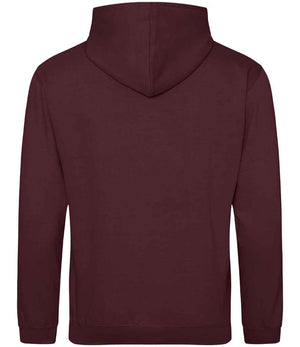 AWDis College Hoodie Burgundy