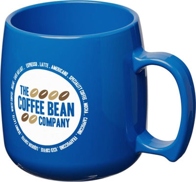 Branded Classic 300 ml plastic mug