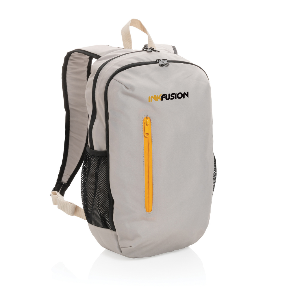 Branded Impact AWARE™ 300D RPET casual backpack