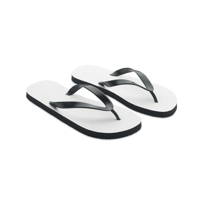 Branded Sublimation beach slippers M