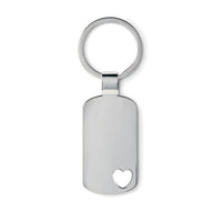Key ring with heart detail