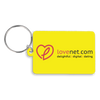 Recycled 55mm Rectangle Keyring