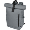 Branded Byron 15.6" GRS RPET roll-top backpack 18L