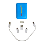 Branded Travel Charging Set with Phone Stand