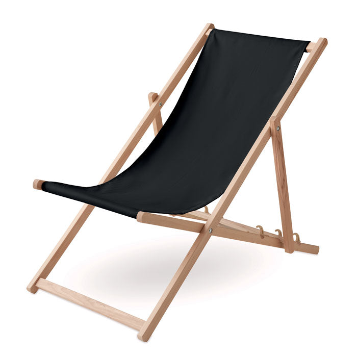 Branded Beach chair in wood