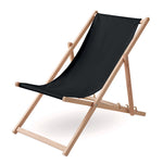 Branded Beach chair in wood