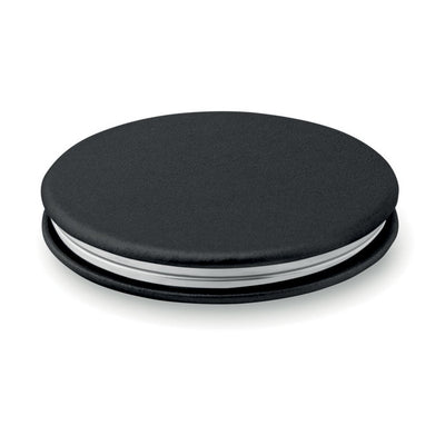 Branded Round PU mirror