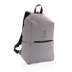 Branded Smooth PU 15.6"laptop backpack