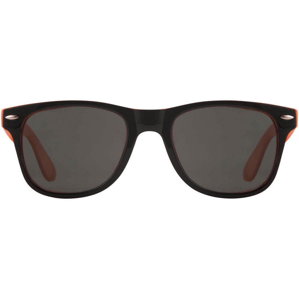 Branded Sun Ray sunglasses with two coloured tones