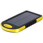 The Arin - Rubberized solar power bank (4000 mAh)