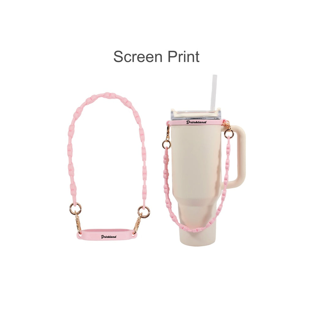 Silicone Flower Tumbler Strap